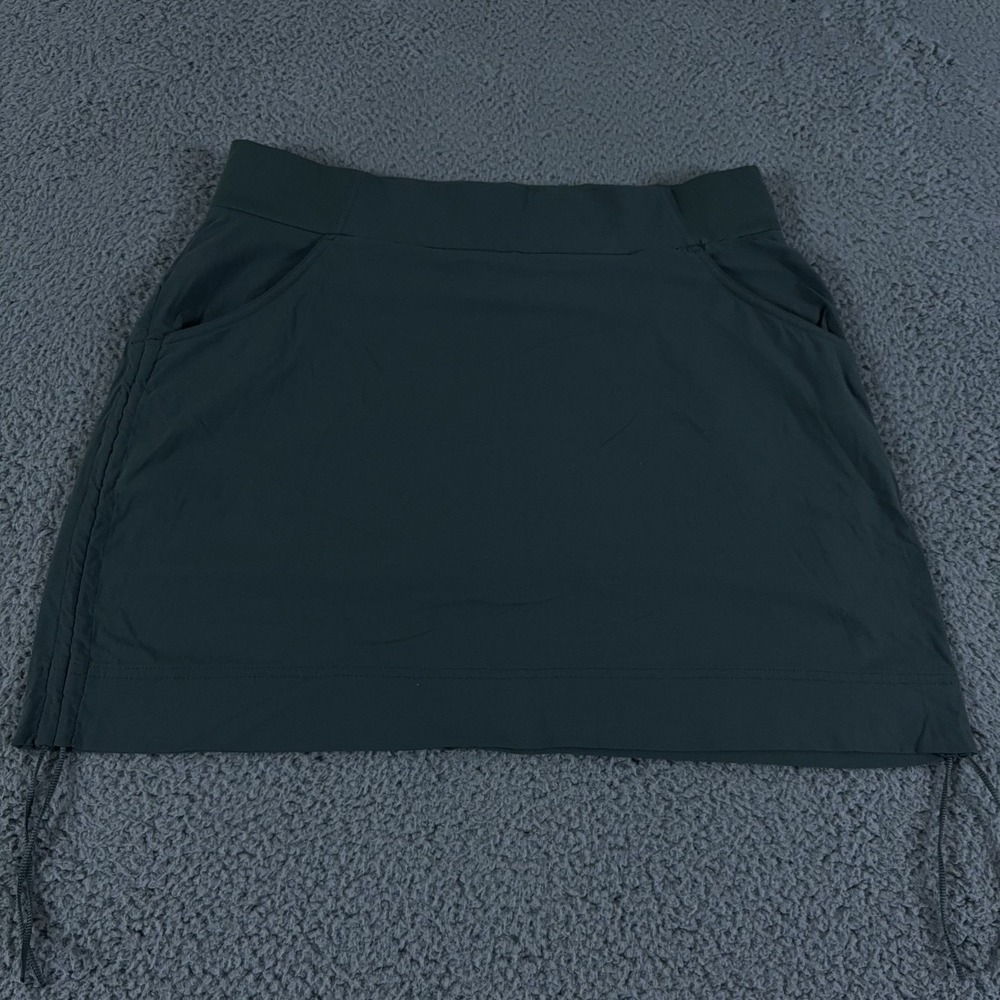 Columbia Anytime Casual Skort Womens L Green Lined Hiking Omni Shield‎ Gorpcore